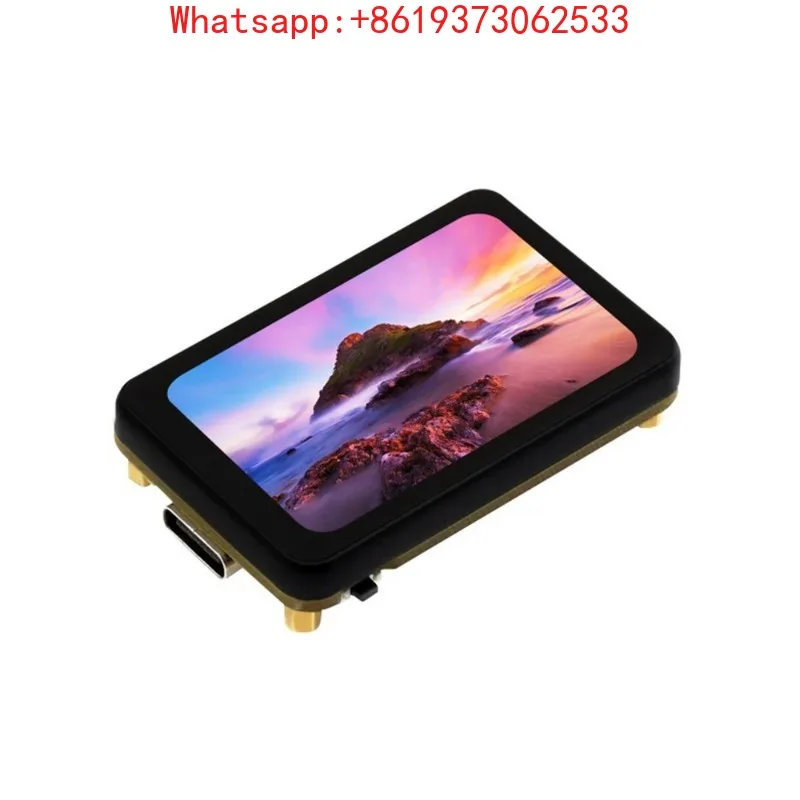 

ESP32-S3 1.64inch AMOLED Touch Display Development Board 280*456 QSPI Interface Onboard Accelerometer and Gyroscope Sensor