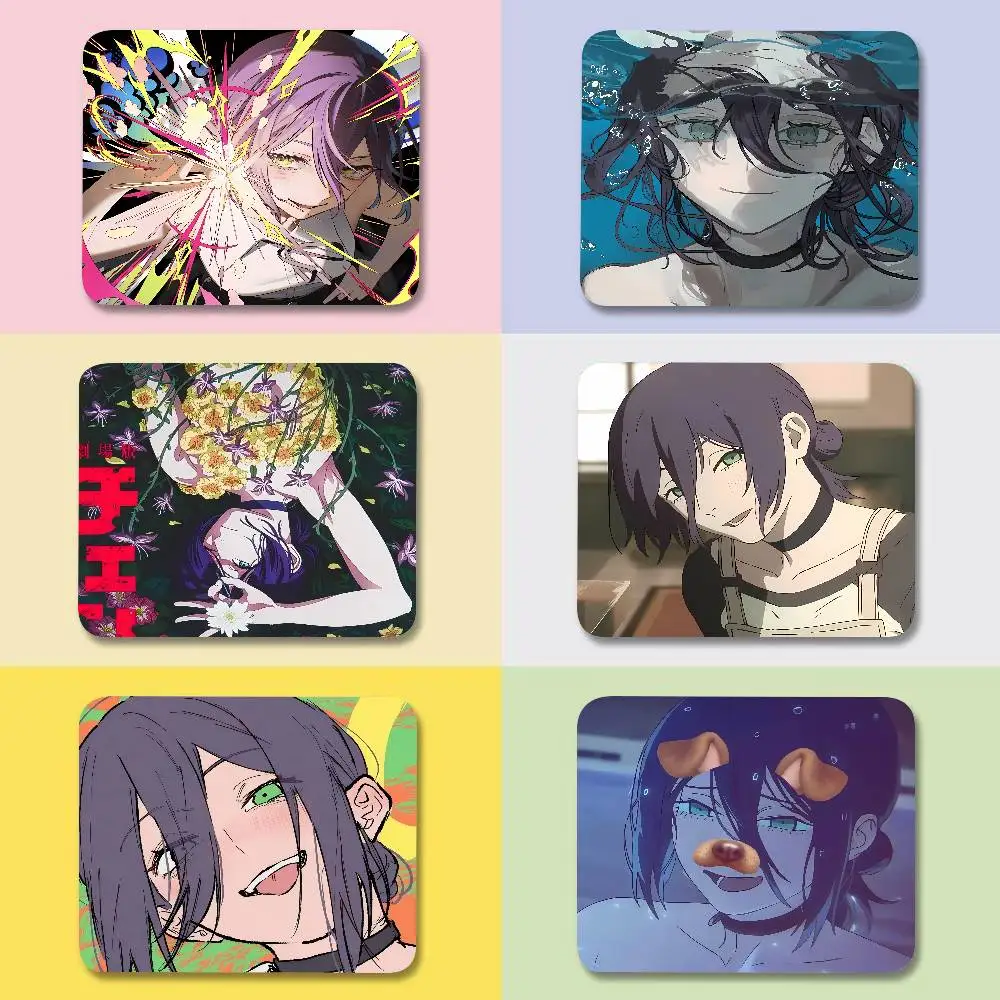 Chainsaw Anime Man Mouse Pad Gaming Laptops Mousepad Gamer Carpet Keyboard Mat Desk Protector Anime Cartoon Mouse Pads