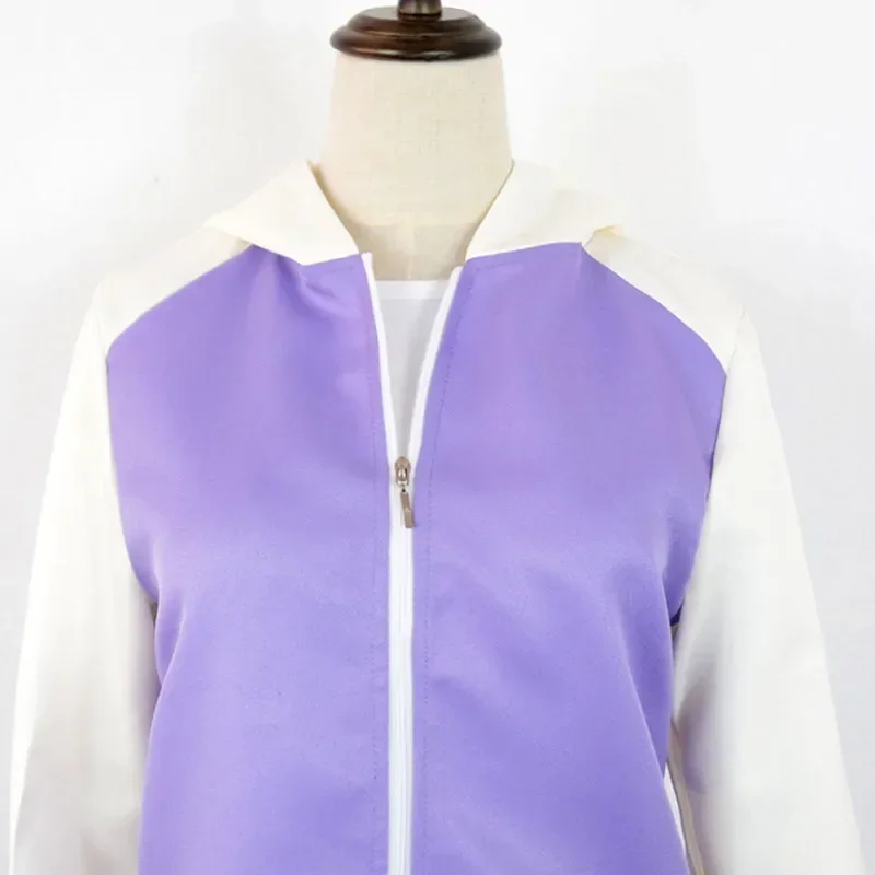 2025 New Anime clothes Shippuden Generation Hyuga Hinata Cosplay Costumes Girl costume Jacket Pants Wig Accessories School un AA