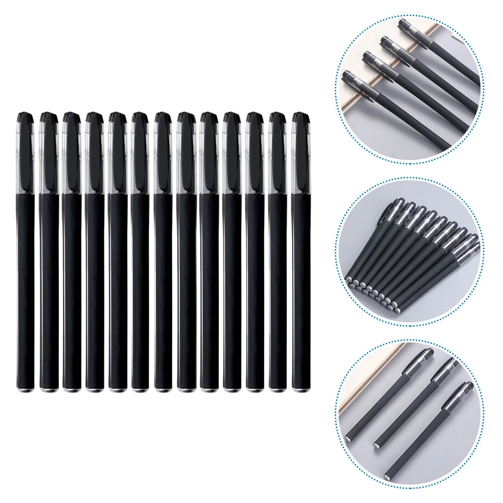 

20Pcs Black Gel Pens Fine Tip Precise Line Perfect Gift for Adults Writers Artists Colored Pen Set for School Home Office