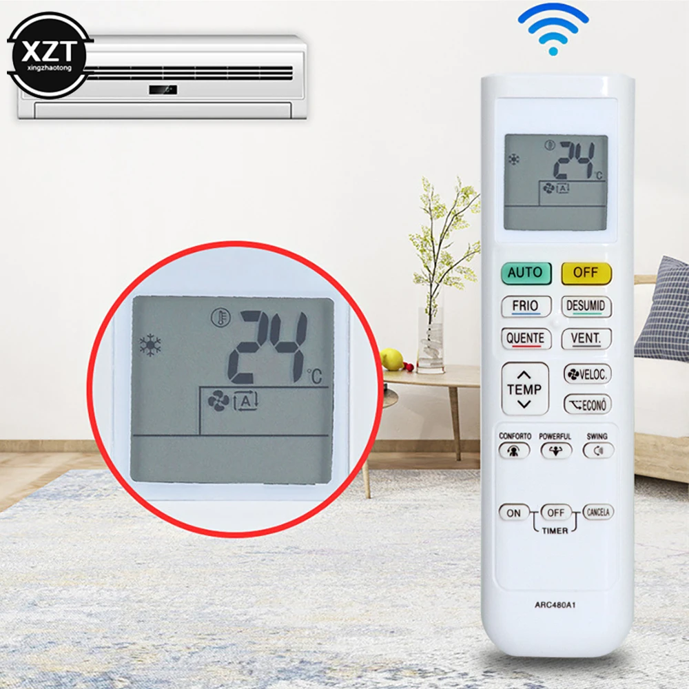 New Air Conditioner Remote Control New Replacement Remote Control for Dajin Air Conditioner Remote Control ARC480A1