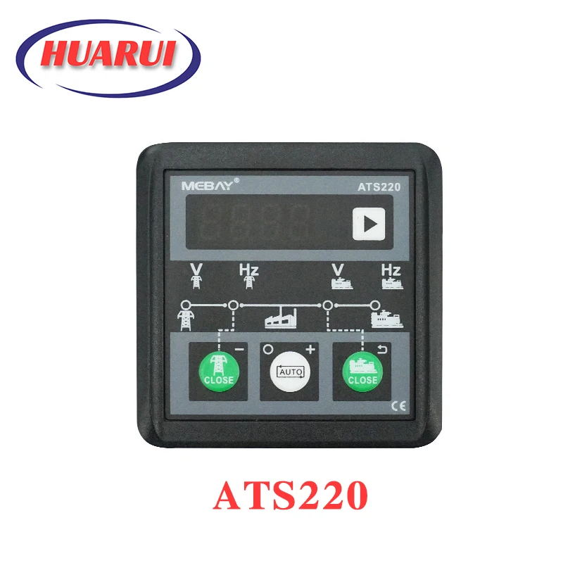 ATS220 generator automatic mains switch controller Automatic or manual ATS dual power switch