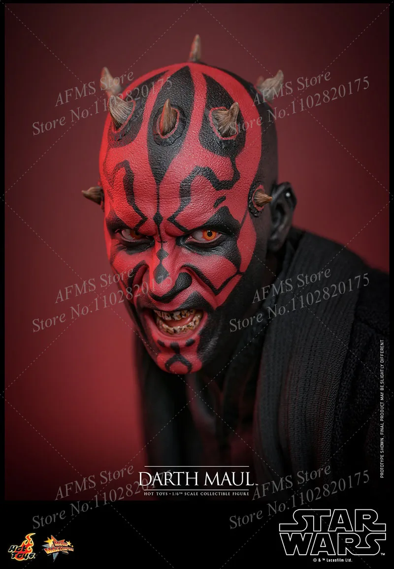 HOTTOYS MMS 748 1/6 Figura Colecionável Star Wars Darth Maul Combat Warrior Conjunto Completo 12 Polegada Figura de Ação homens Corpo de Soldado