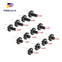 20PCS Middle 2pin 6x6x4.3/5/6/7/8/9/10mm Switch Tactile Push Button Switches 6*6*4.3 6*6*5 6*6*6 6*6*7 6*6*8 6*6*9 6*6*10