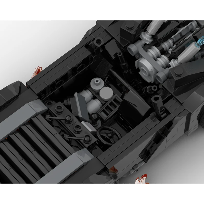 MOC-200036 De Ridder Vengeance V5 Auto Bouwstenen Hero Supercar Kinderen Onderwijs Puzzel Gift Speelgoed Model Prachtige 452PCS