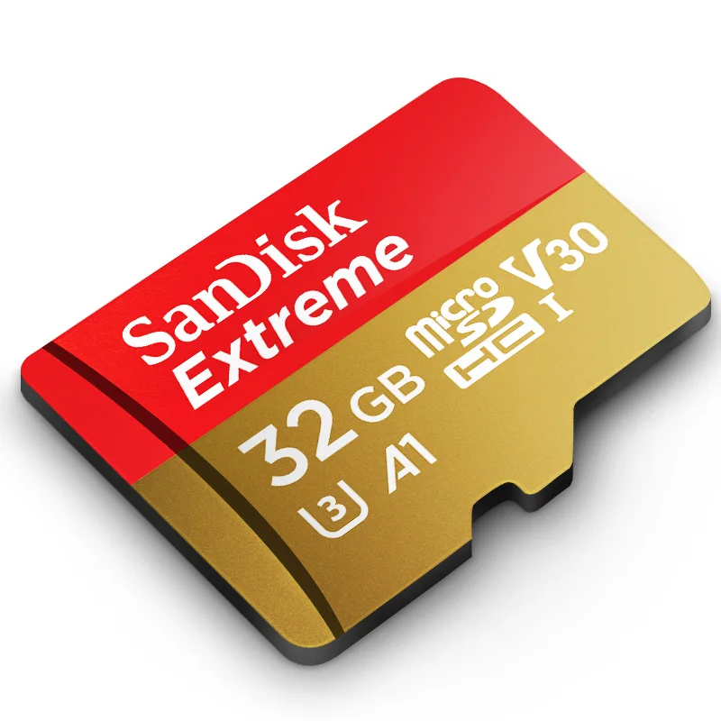 Sandisk-カメラとドローン用のエクストリームメモリーカード,tfカード,u3 a2,512GB, 32GB, 64GB, 128GB, 256GB,送料無料