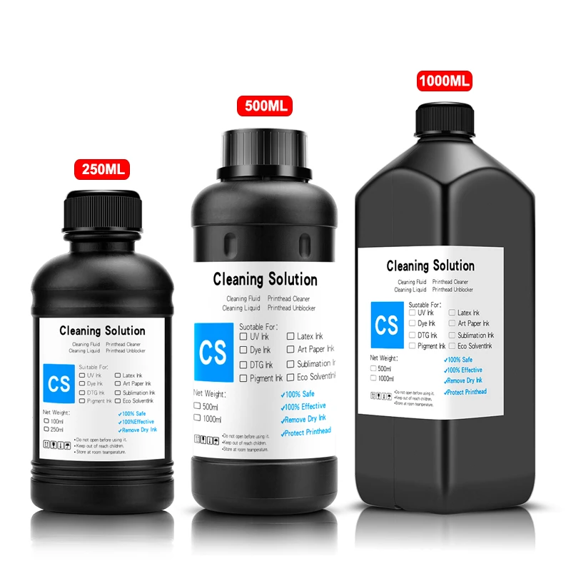 Płyn do czyszczenia UV do Epson Roland Mimaki Ricoh Konica UV zmodyfikowany płyn do czyszczenia drukarki UV DX5 rozwiązanie do czyszczenia głowicy drukującej — zdjęcie produktu 7
