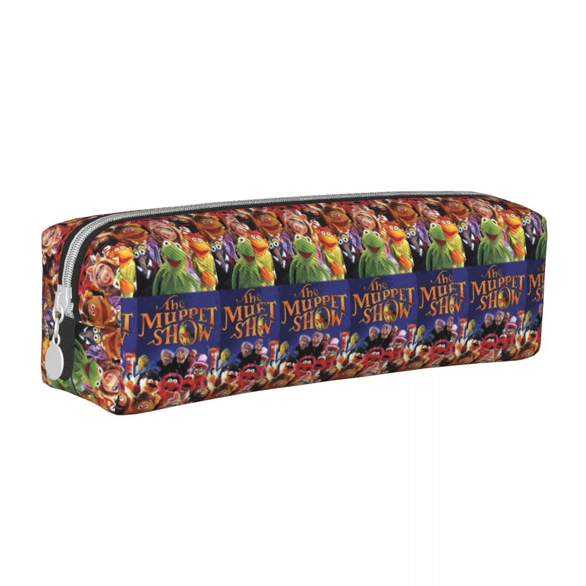 The Muppets Fans Show Pencil Case Vintage Cast Pencil Box Pen Box for Girl Boy Big Bags Students School Cosmetic Stationery