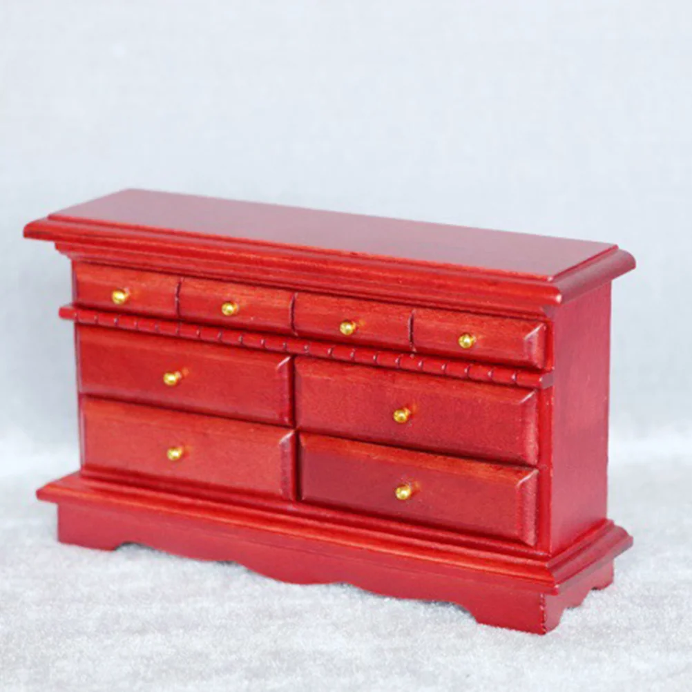 ミニ木製ベッドサイドチェスト 高品質で長持ちする装飾品 家庭やDIYプロジェクト用 ミニチュア家具