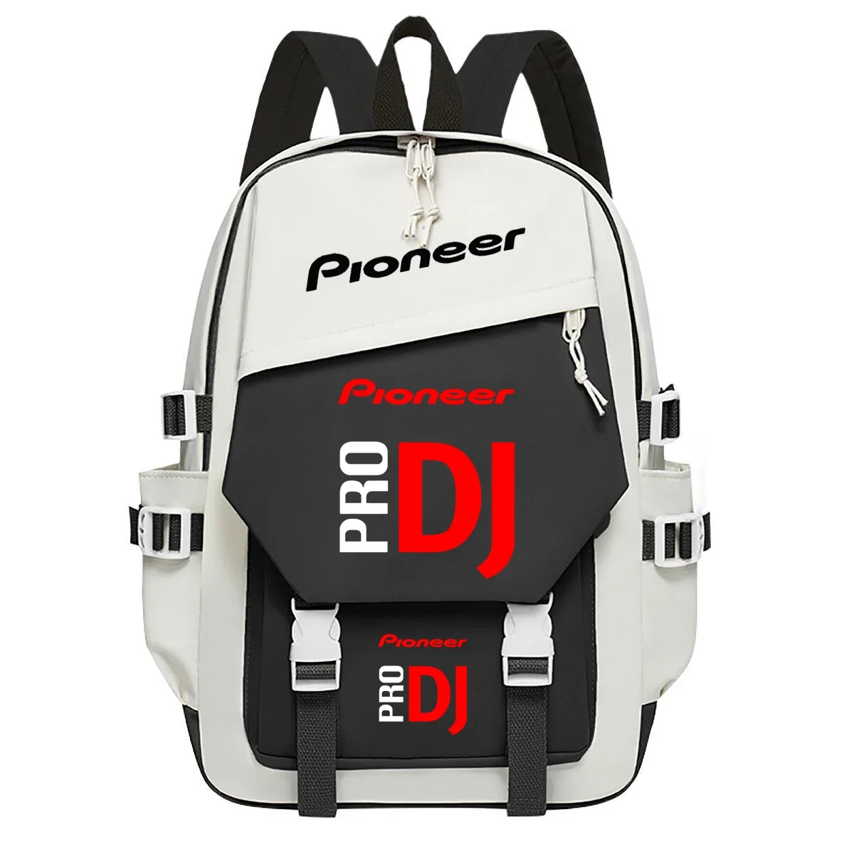 Pioneer Pro Dj Printed Backpacks Student Canvas Schoolbag Fashion Travel Shoulders Bags High Quality College Students Bagpack