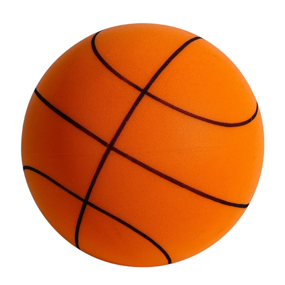 18/21/24CM enfants rebondissant muet basket-Ball compressible muet rebondissant basket-Ball intérieur silencieux balle mousse basket-Ball rebond