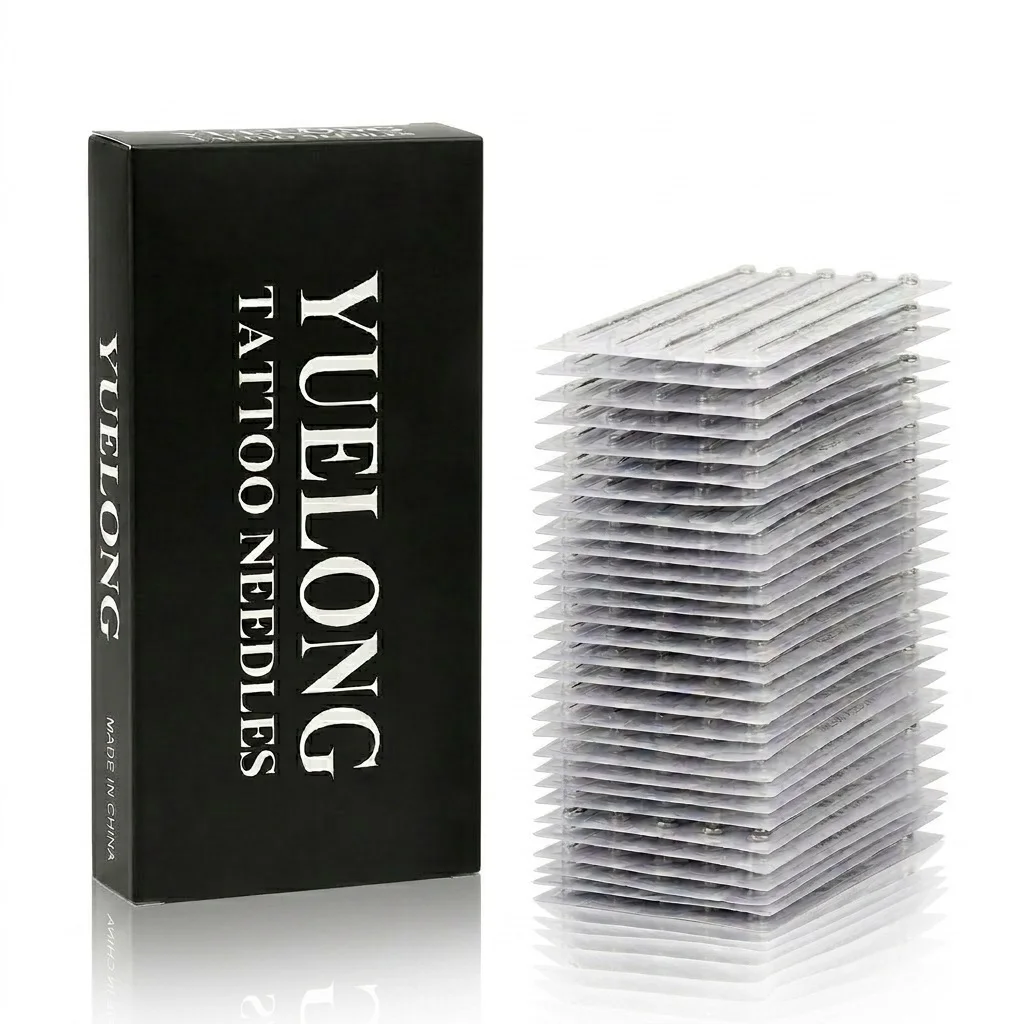

Иглы для татуировок YUELONG Professional RL RS M1 F Liner Shader, одноразовые, стерильные, в ассортименте, для тату-машинок.
