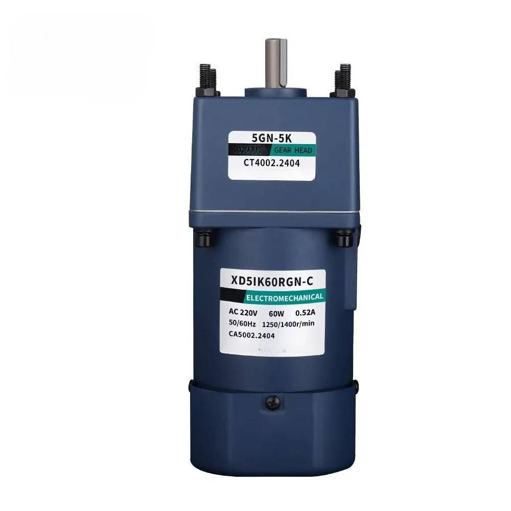 

Factory Direct Sales AC Gear Motor 220V 50Hz 60Hz Single-phase Induction Electric Motor with Cooling Fan