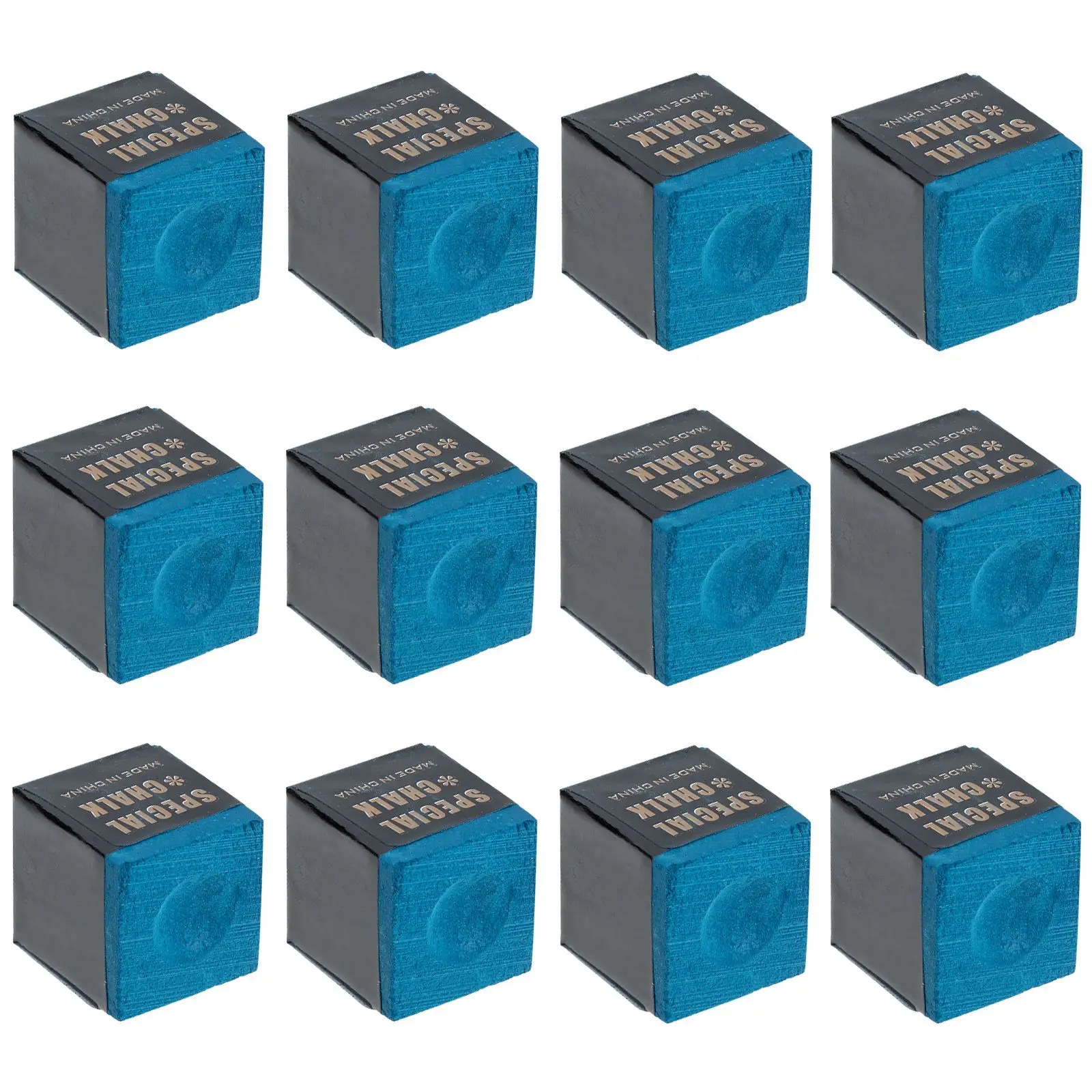 

24 Pcs Pool Chalk Billiards Powder Pool Table Chalk Tip Accessories Snooker Table Game Aid Entertainment