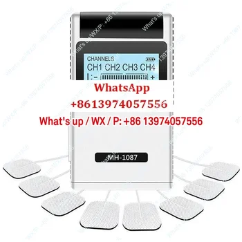1 piece Meridian therapy device 36 mode massage device Cross border low-frequency EMS pulse massager device 8 patches