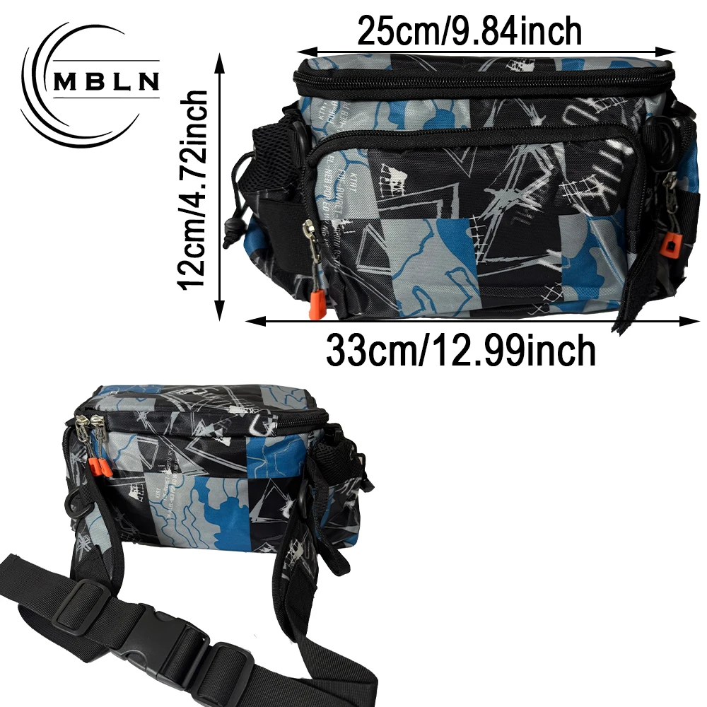 MBLN Bolsa para Señuelos de Pesca Plegable – Mochila Almacenamiento - imagen 3