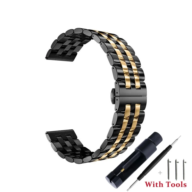20 mm 22 mm Schnellverschluss-Uhrenarmband aus Edelstahl 304L für universelles wasserdichtes Metall-Uhrenarmband-Ersatzarmband – Detail 14