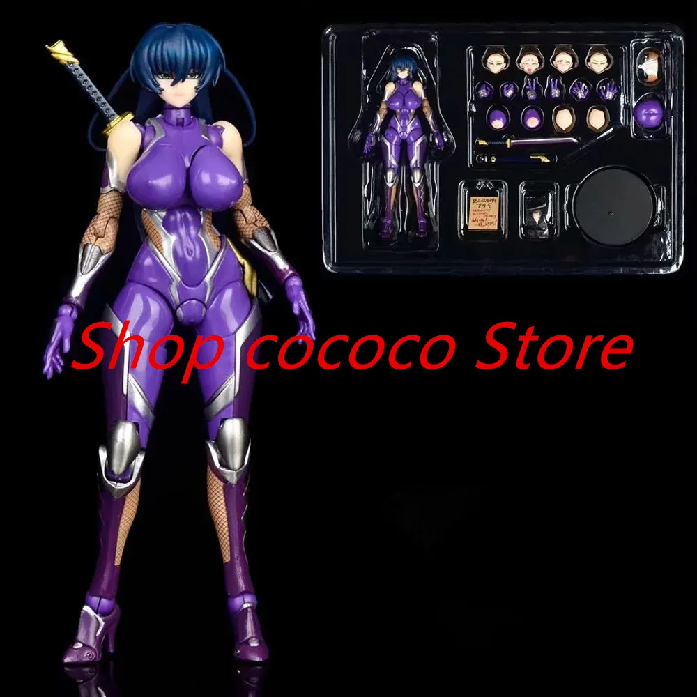 

Deluxe Taimanin Second AXE Asagi Igawa Action Figure Removable PVC Figurine Anime Games Assemble Model Toy Gift Collectibles