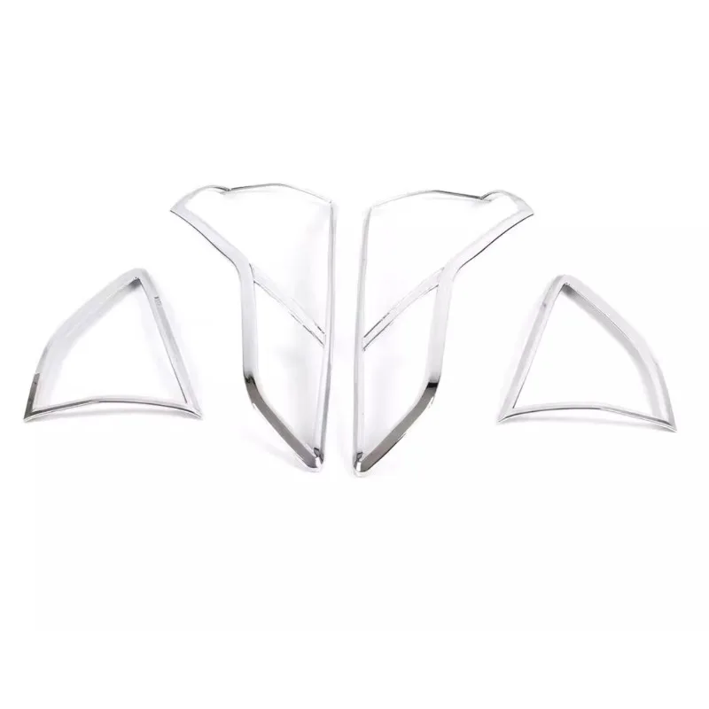 Car Accessories For Ford Kuga Escape 2013 2014 2015 2016  Exterior Chrome Rear Light Lamp Cover Trim Taillight Protector view 4