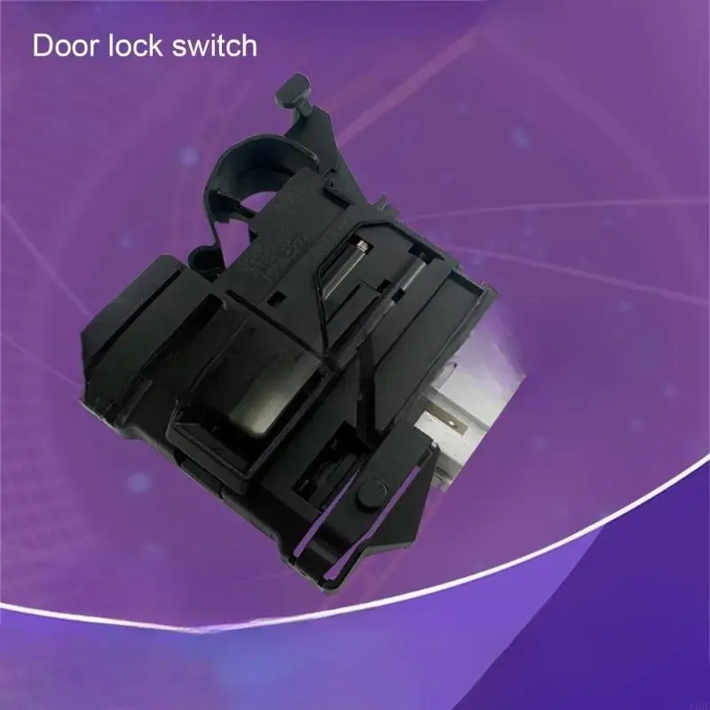 J1HF Practical Secure Locking System Suitable for Front Load Washers ABS Texture Reinforced Structure Quick Replacement Part