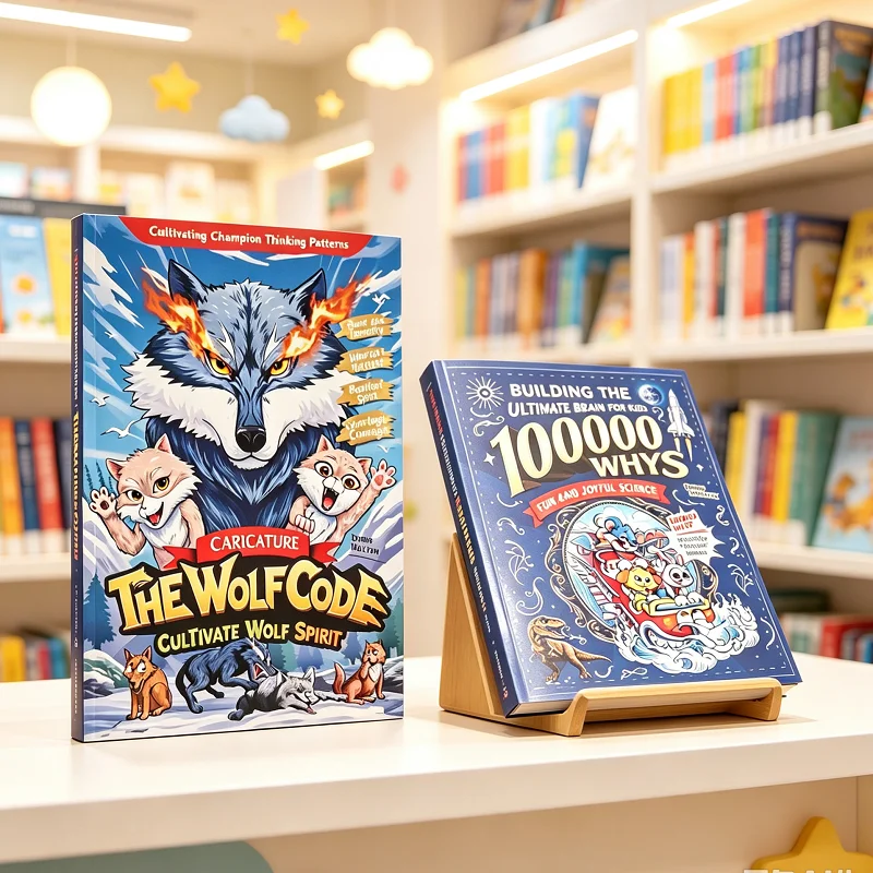 Wolf Spirit and 100,000 Why Two-volume Suit, Temper Perseverance, Explore Interesting Science and Cultivate Logical Thinking.