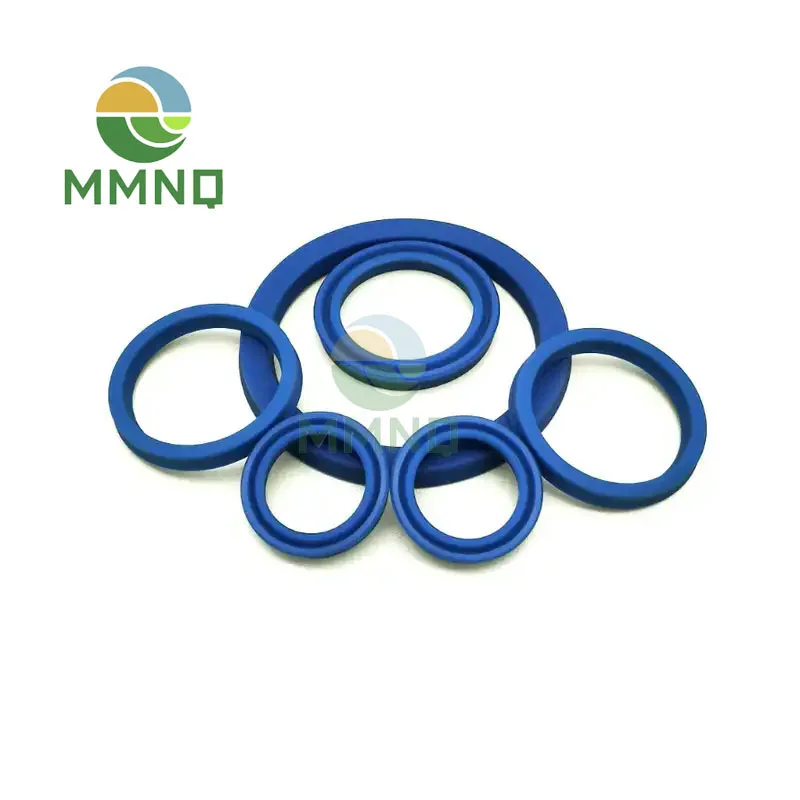 

2pcs DHS 130*143 130x143 135*148 135x148 136*149 136x149 Blue Ring Gasket Scraper Wiper Dustproof Pneumatic Rod Piston Oil Seal