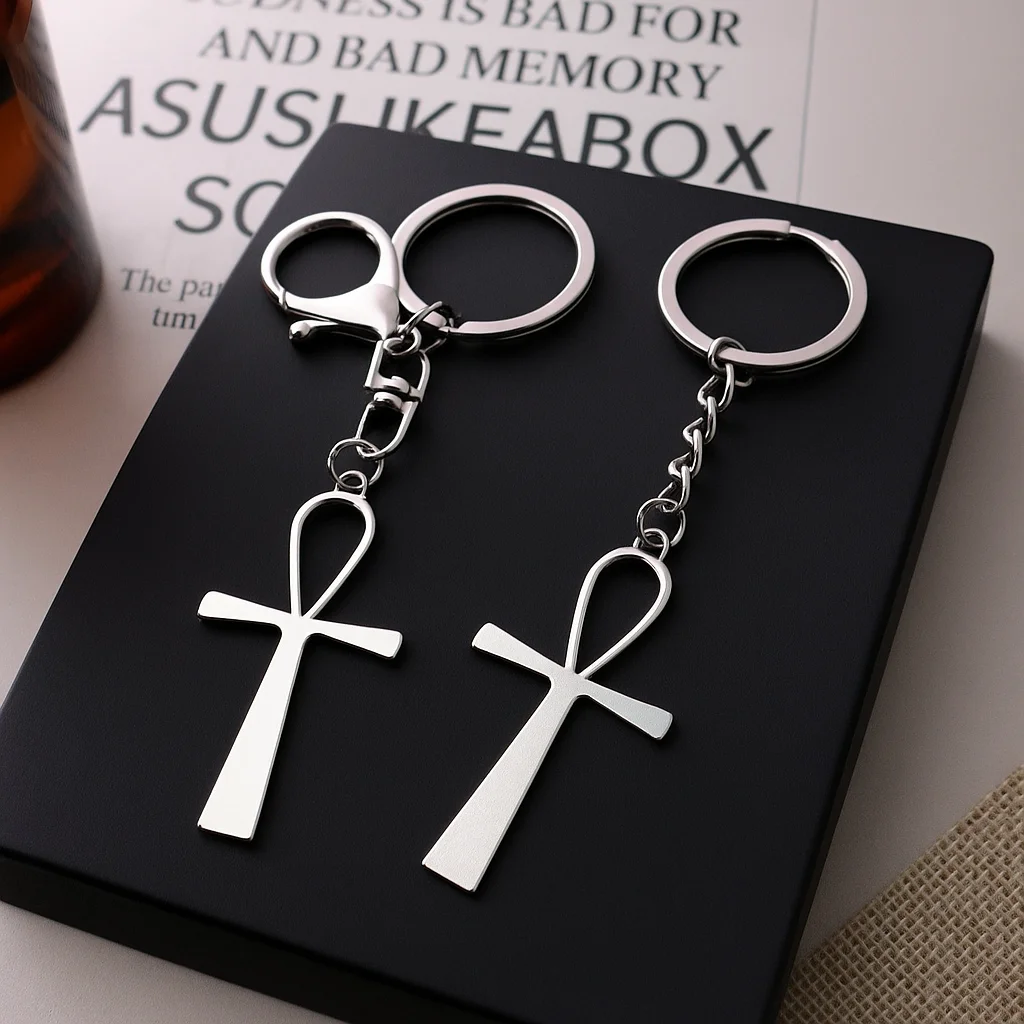 Luxury Lifestyle Jewelry - 럭셔리 고대 이집트 Ankh 키 체인