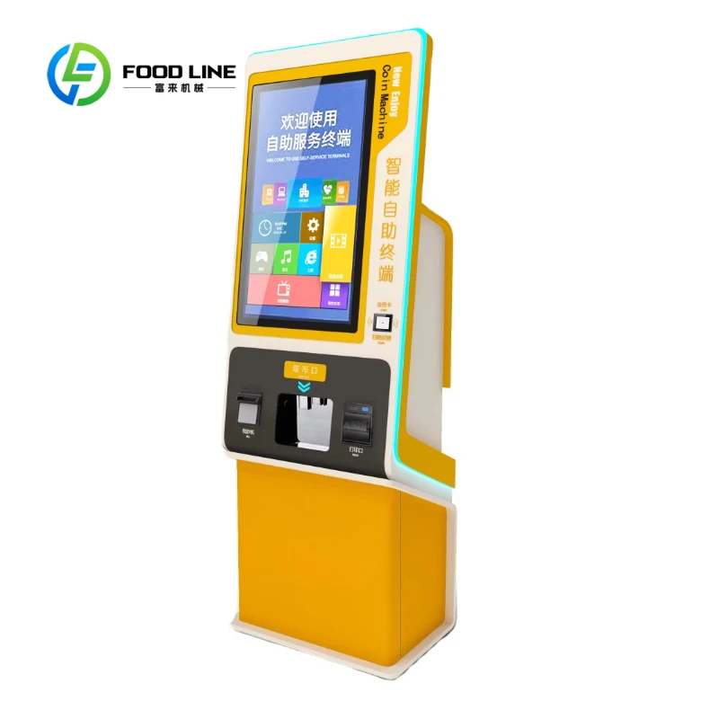 Customized Amusement Game Arcade Coin Pusher Atm Currency Exchange Auto Coin Change Machine