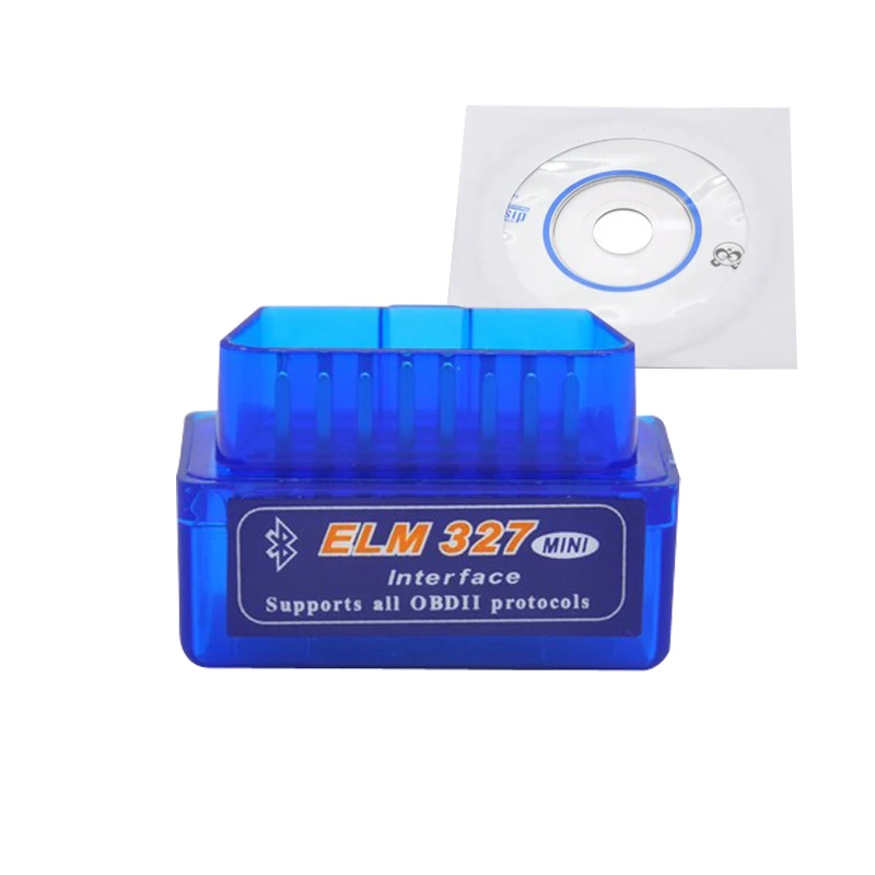 Super mini Bluetooth ELM327 Bluetooth OBD2  wifi OBD2 Vehicle Testing Instrument Works On Android Torque ELM327 V2.1