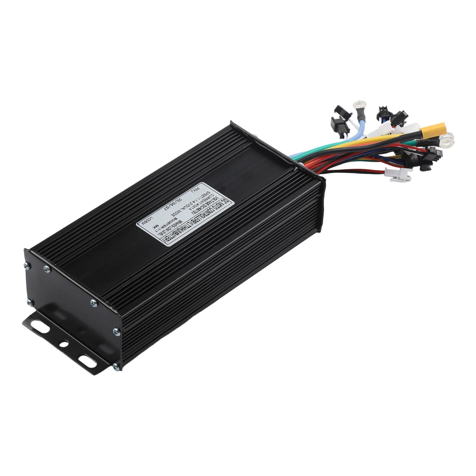 

Electric Bicycle Black E-bike Controller Battery Management 40A Controller Stable Speed Control Thermal Overloading Protection