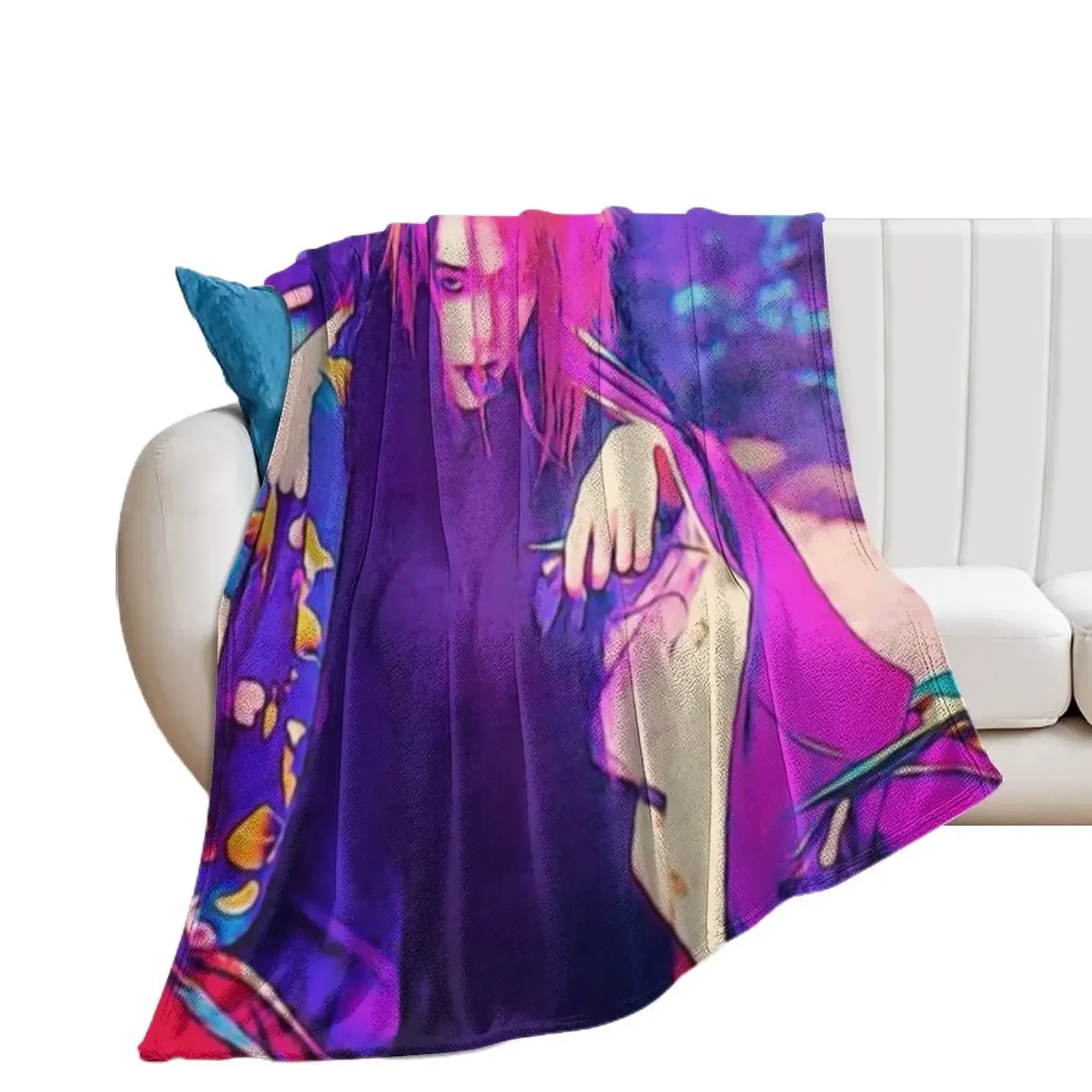 hide that PInK SPideR Throw Blanket Blankets For Bed For Decorative Sofa Luxury Thicken Blankets