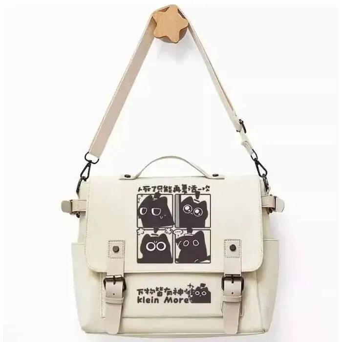 

Аниме Lord Of Mysteries Klein Moretti Косплей Повседневная Оксфордская школьная сумка-мессенджер Сумка на плечо Студенческий подростковый подарок B288 Hit