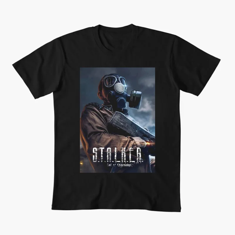 

S.T.A.L.K.E.R Video game Gift t shirt 0527 Stalker Nuclear Disaster Zone Chernobyl Graphic Clothes Short Sleeve Tee All size top