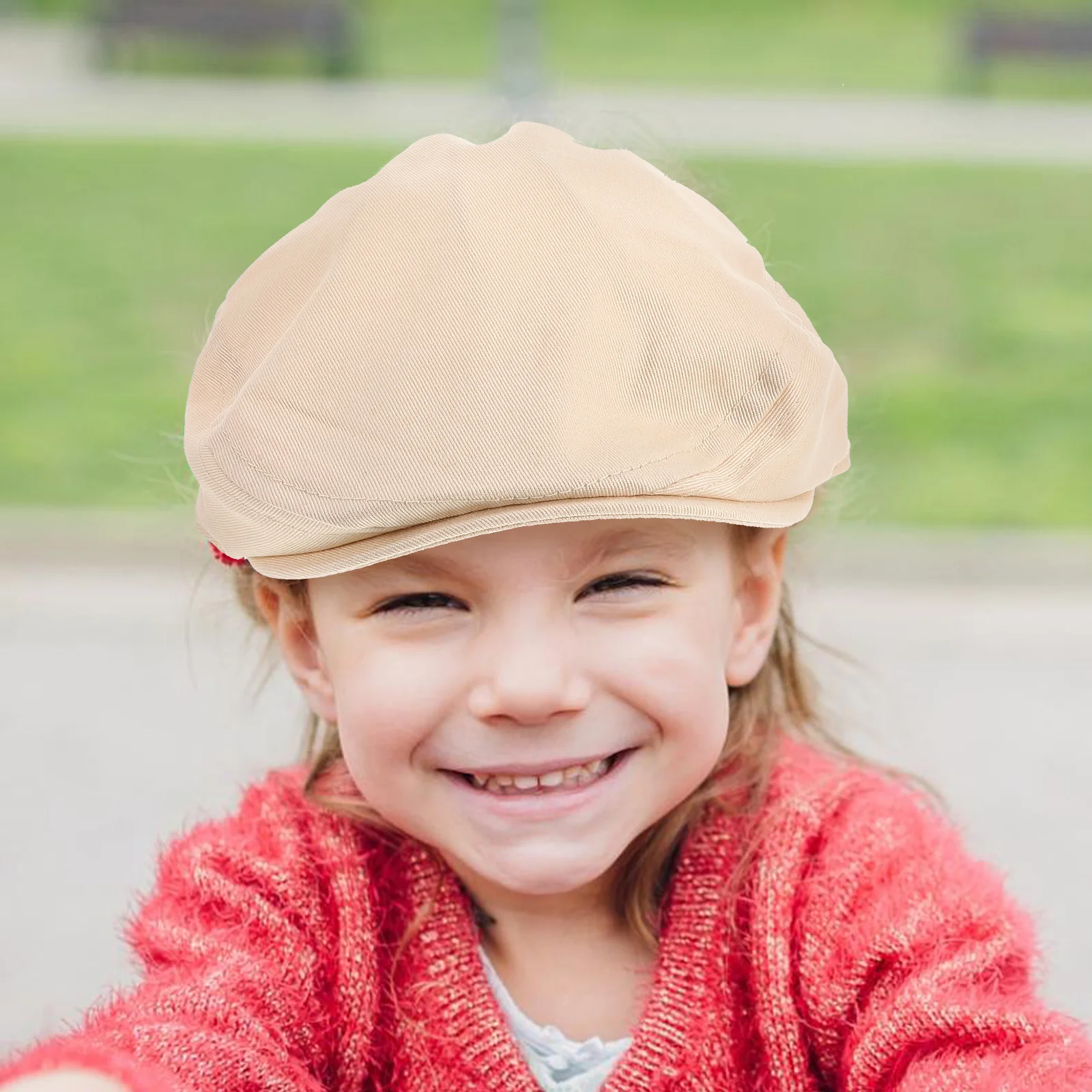 

Children's Beret Kids Baby Hat Baby Beige Caps Toddler Kids Hat Boys Girls Sun Protection Breathable Cotton Blend