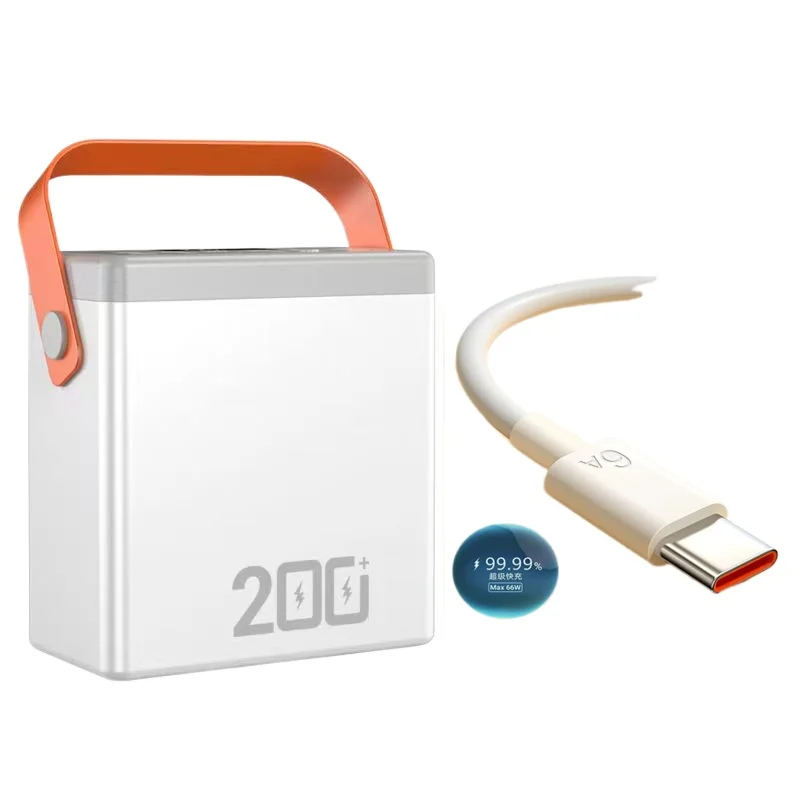 

*Super fast charging power bank 200,000 mAh outdoor dual PD flash charging mobile power supply 200000 large capacity