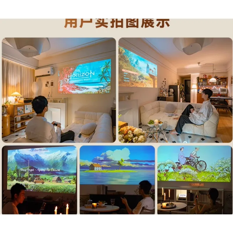 

S5 98 Inch Laser Projector High-Definition Large Screen Home Entertainment B&B Cinema Room International Overseas Edition
