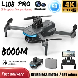 2024 L105/L200 PRO MAX Professional Drone 4K Dual Camera 360° Obstacle Avoidance Brushless Motor GPS FPV RC Quadcopter Drone Toy