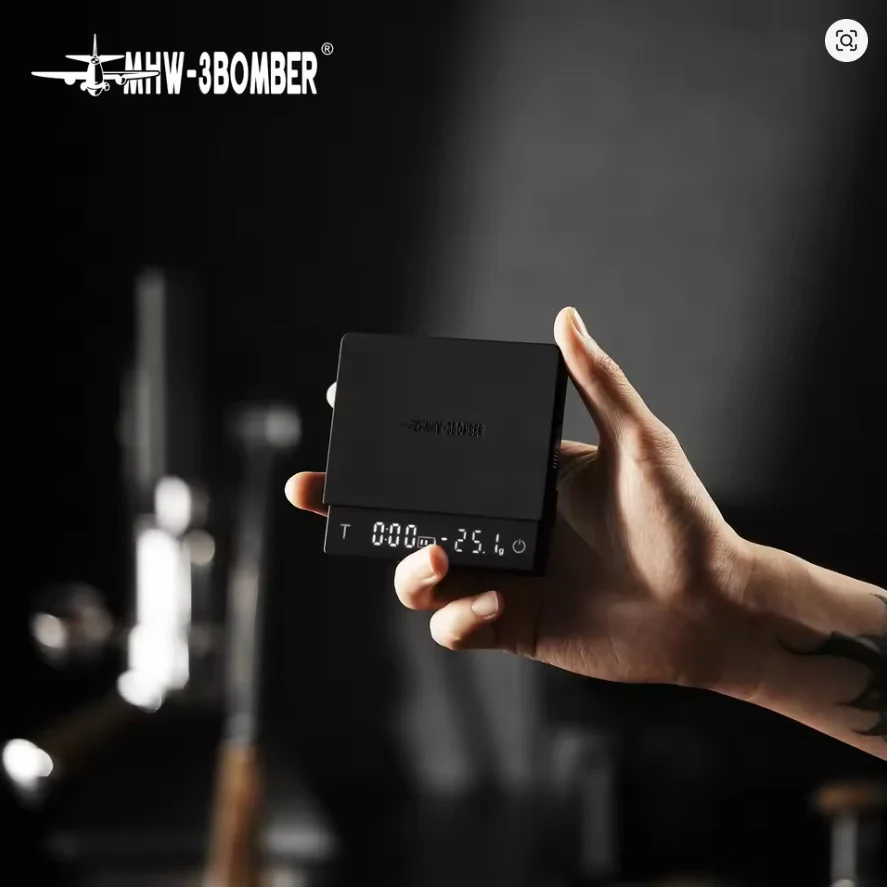 MHW-3BOMBER Cube 3.0 Микрокофейные весы — ультракомпактные, точные, 0,1 г, портативные весы для эспрессо для профессиональных баристаков MHW-3BOMBER Cube 3.0 Микрокофейные весы — ультракомпактные, точные, 0,1 г, портативные весы для эспрессо для профессиональных баристаков