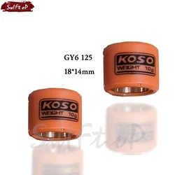 Motorcycle Variator Weights Rollers for Scooter ATV GY6 125 GY6 150 152QMI 157QMJ Scooter Drive Variator Pulley Weight Roller