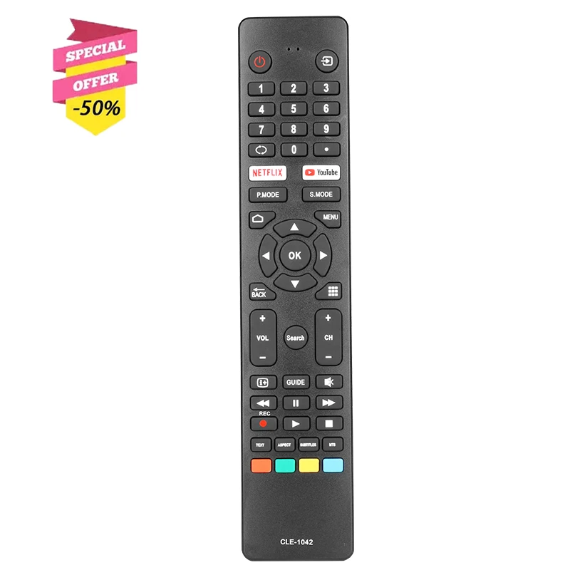 

CLE-1042 Remote Control For Hitachi Bauhn Linsar TV 50QLEDSM20 55QLEDSM20 58QLEDSM20 65QLEDSM20 75QLEDSM20 75QLEDSM204