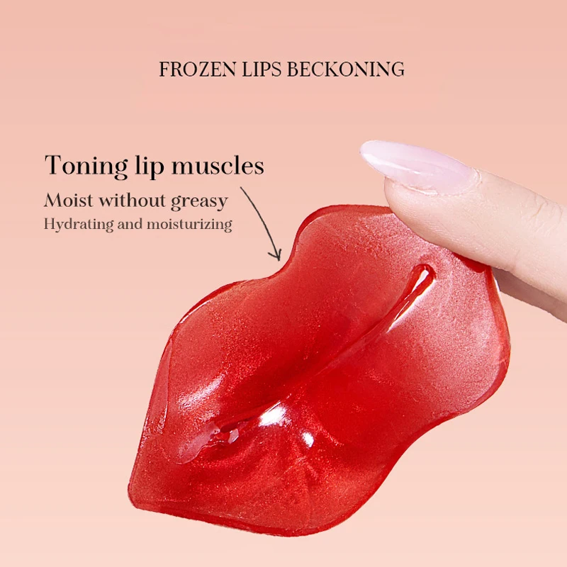 20 Stuks Bioaqua Hydraterende Collageen Lippleister Maskers Hydraterende Exfoliator Anti-Rimpel Lippen Masker Gel Pads Voller Lippen Zorg