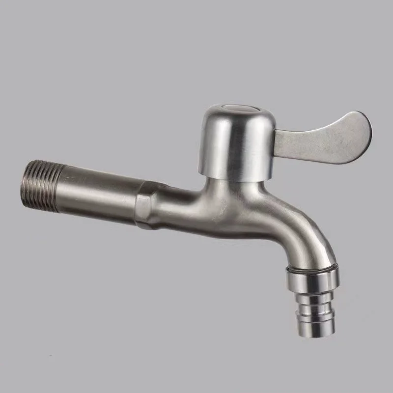 1Pc One-in-two-out Mop Pool Faucet Dual-water Dual-water Tap Expansion Faucet for Washing Machine Outdoor Garden Bibcock