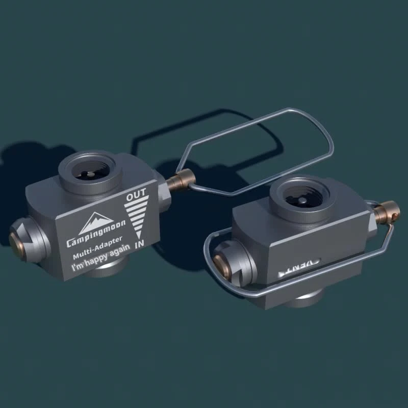 CAMPINGMOON Z15 ملحقات التخييم اسطوانة الغاز صمام التضخم تخفيف الضغط صمام التضخم أدوات في الهواء الطلق