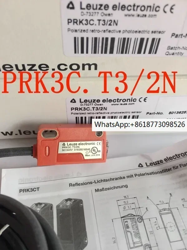 

Lauze photoelectric switch PRK3C.T3/2N PRK 3B/6.22 PRK 3B/6.42