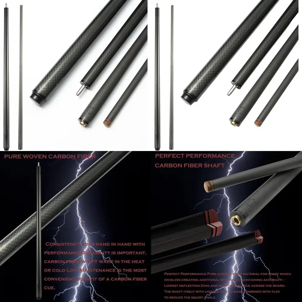 

Carbon Fiber Billiard Cue Stick for Pool Play