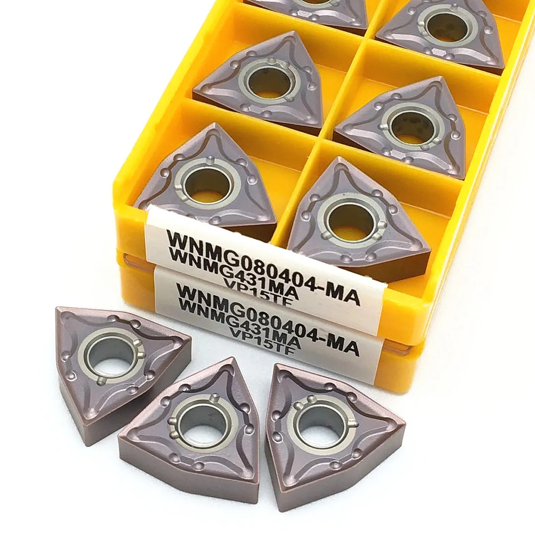 WNMG 080408 MA VP15TF US735 UE6020 High-quality carbide insert cylindrical turning tool WNMG 080408 CNC lathe tool