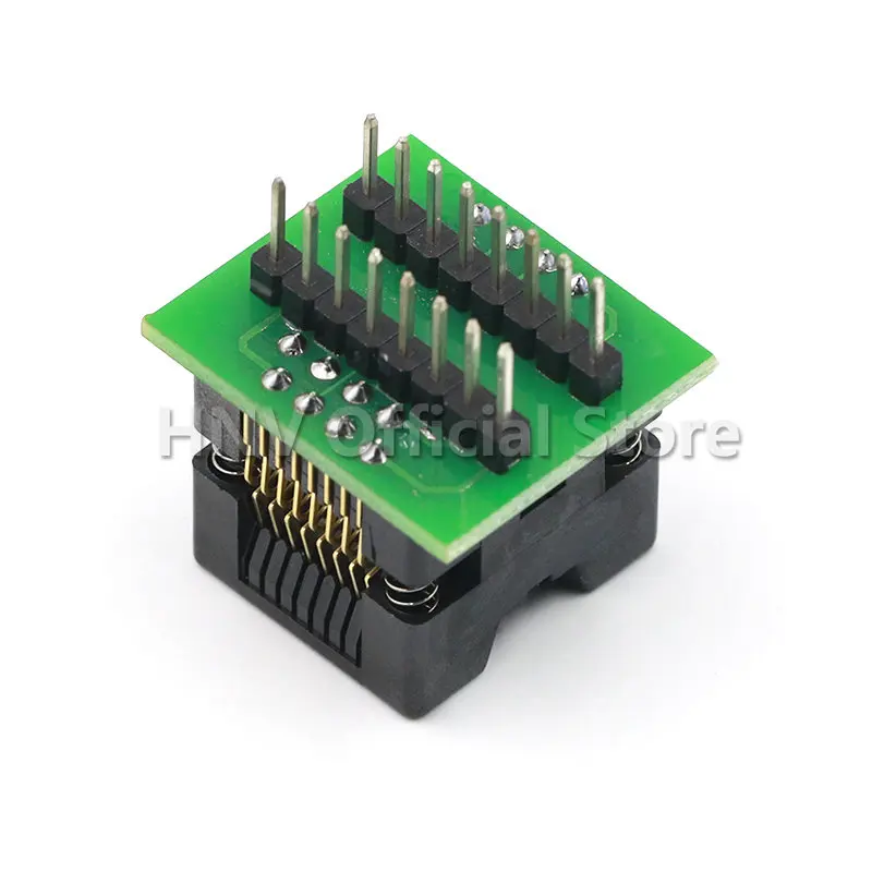 SOP16 إلى DIP16 SOP16 بدوره DIP16 SOIC16 إلى DIP16 IC المقبس مبرمج مأخذ توصيل محول 150mil