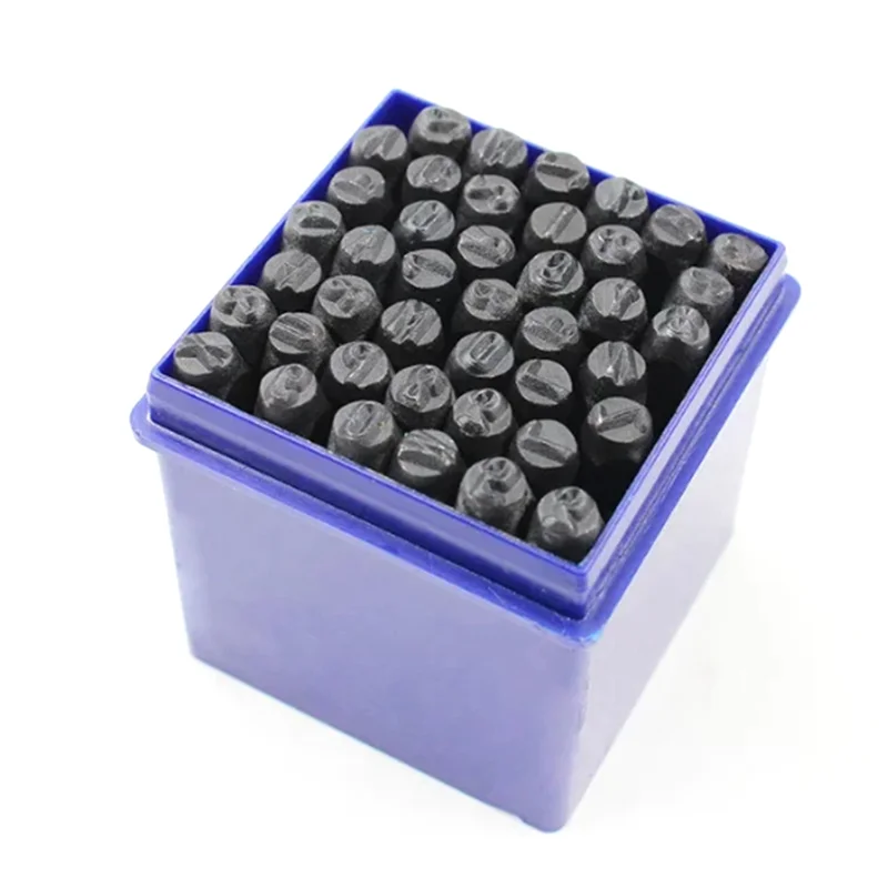 

Набор из 36 предметов, штамповка с английскими цифрами, буквенно-цифровая штамповка, подходит для ремня «сделай сам», инструменты для рукоделия из кожи-B09B