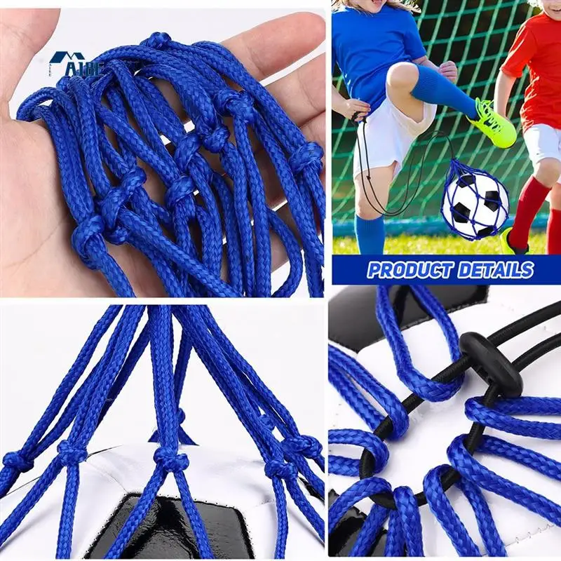 

A18E-2PCS Football Kick Trainer, Soccer Return Trainer Net , Football Kick Throw Solo Practice Training Aid