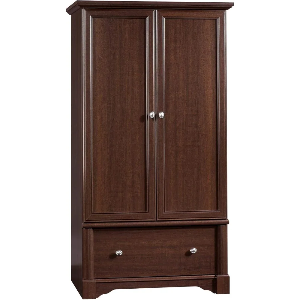 

Wardrobe.Palladia Armoire, Select Cherry Finish21.42"D x 36.3"W x 66.61"H Clothes Select Cherry Finish Customizable